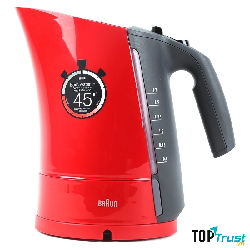 Bình Đun Siêu Tốc Braun WK 300 RD 1.7 lít