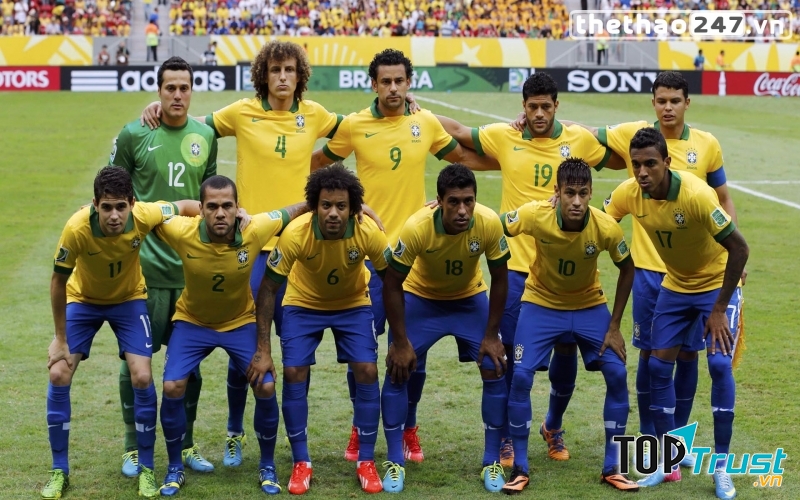 Đội tuyển Brazil có giá trị 468 triệu euro