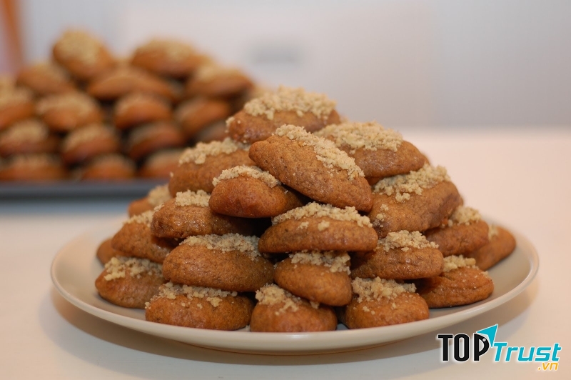 Bánh quy mật ong Melomakarona