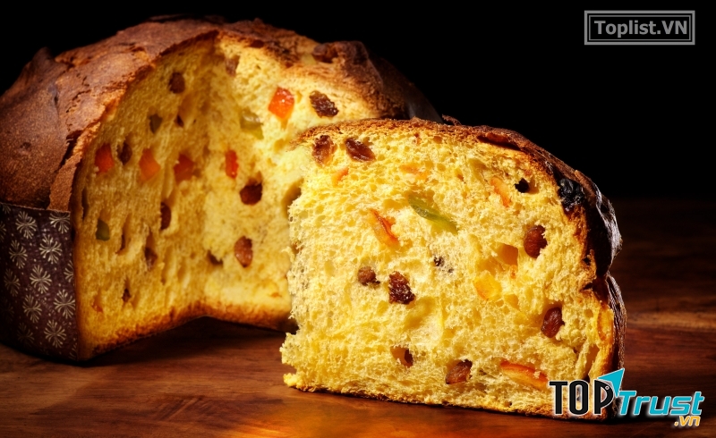 Bánh Giáng Sinh nổi tiếng của Ý Panettone