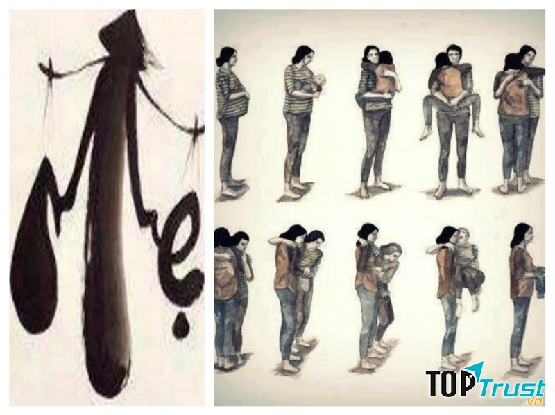 Bức tranh cuộc đời của Mẹ