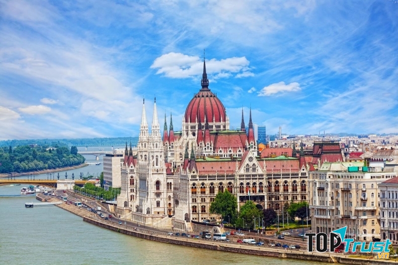 Budapest bên bờ sông Danube