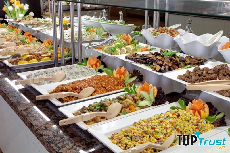 Quán được đánh giá 5* còn vì menu đồ nướng rất đa dạng