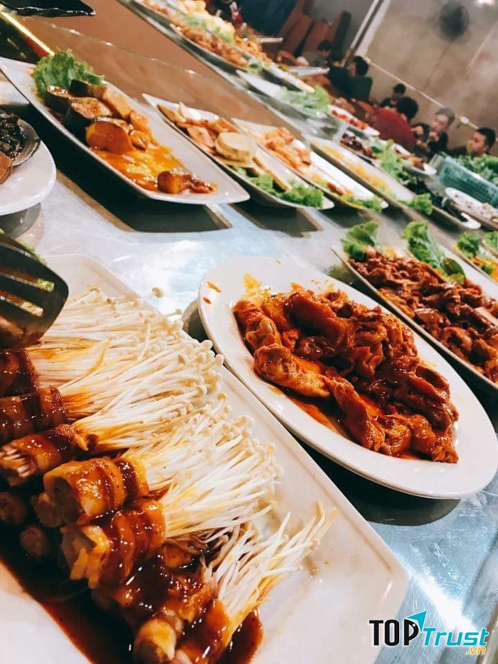 Buffet Lẩu & Nướng Đồng Xoài 90K
