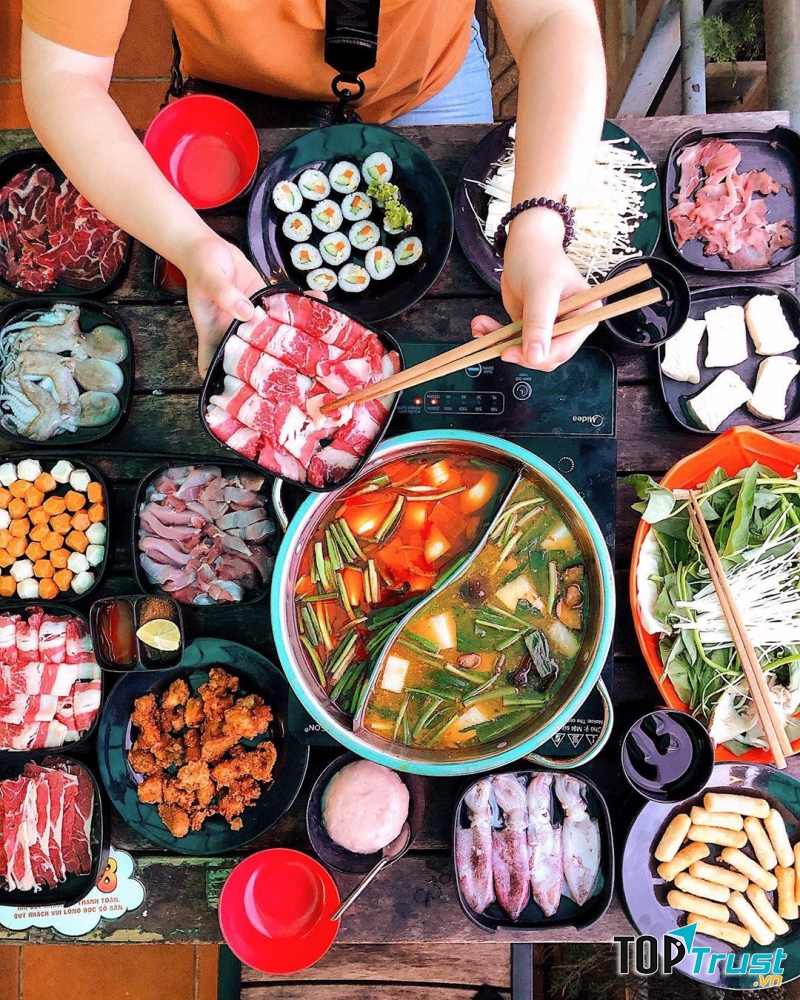 Buffet lẩu - Nighteen Rooftop Hotpot