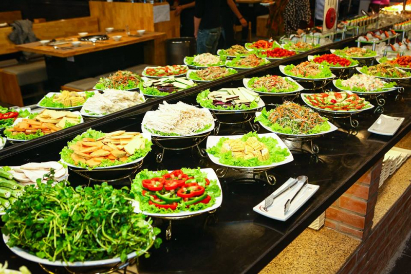 Buffet lẩu nướng - Gri & Gri