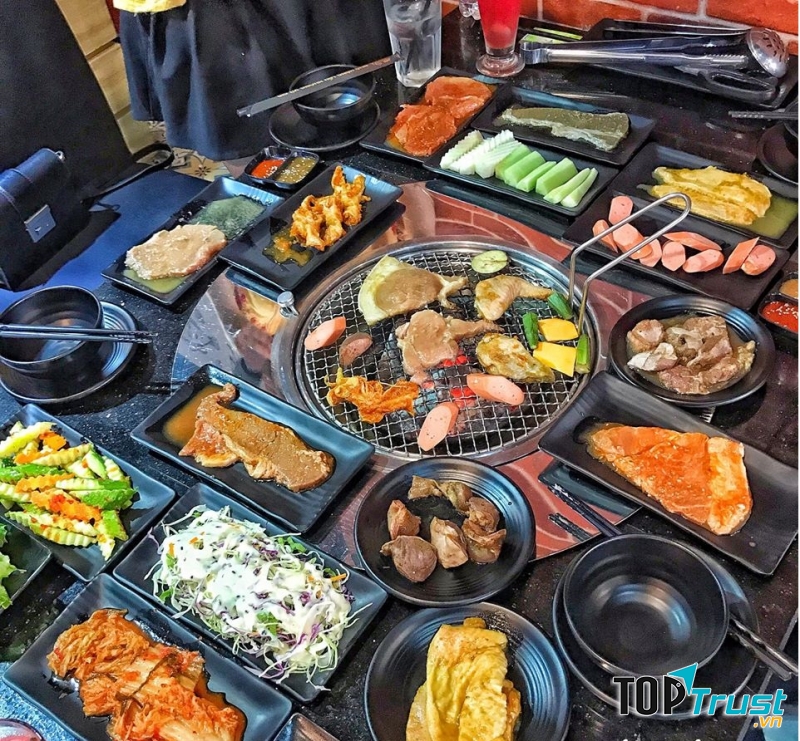 Buffet nướng Vũ Gia