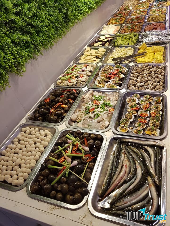 Buffet đa dạng