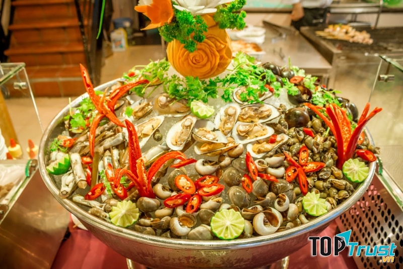 Buffet Nướng - Khách Sạn Hương Sen