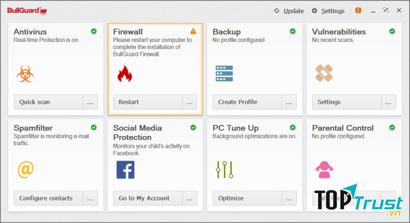 BullGuard Free Antivirus 2020