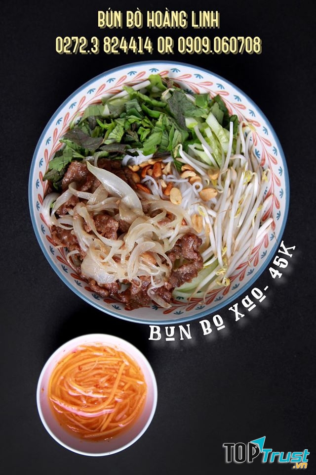 Bún bò xào
