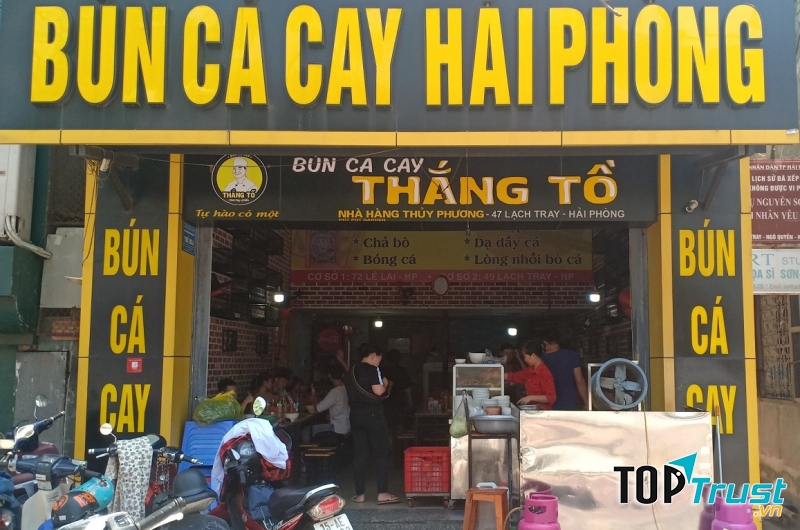 Bún cá cay Thắng Tồ