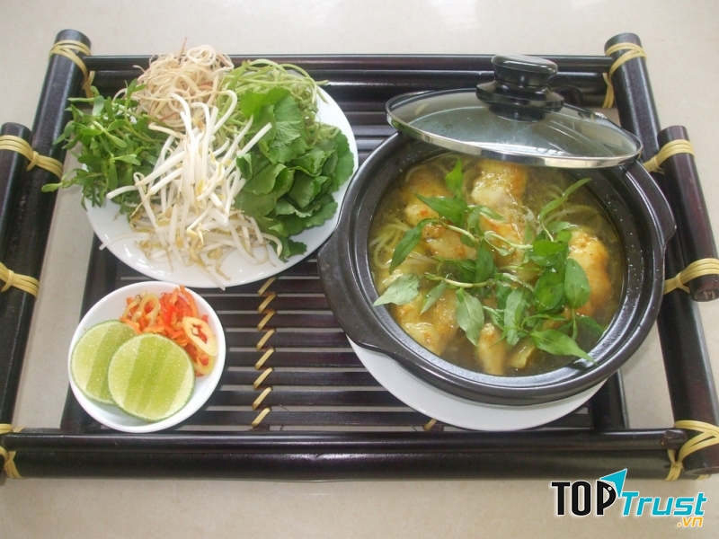 Bún cá Kiên Giang.