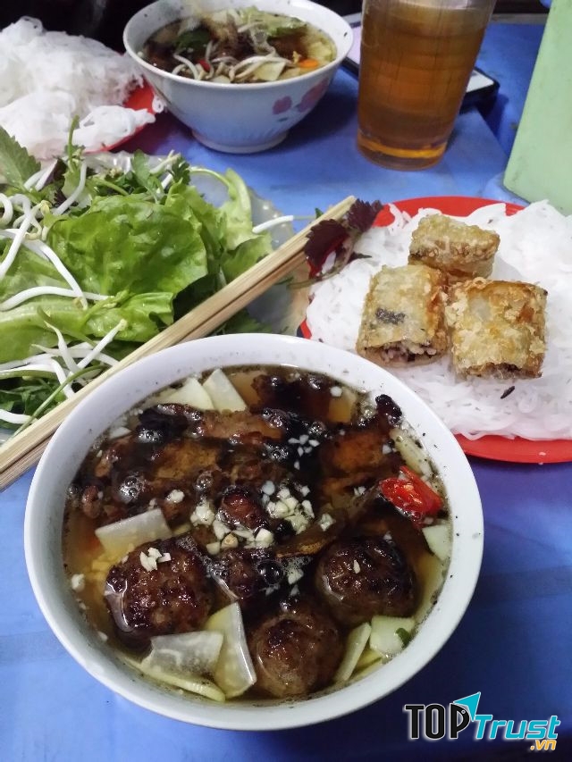 Một phần bún chả
