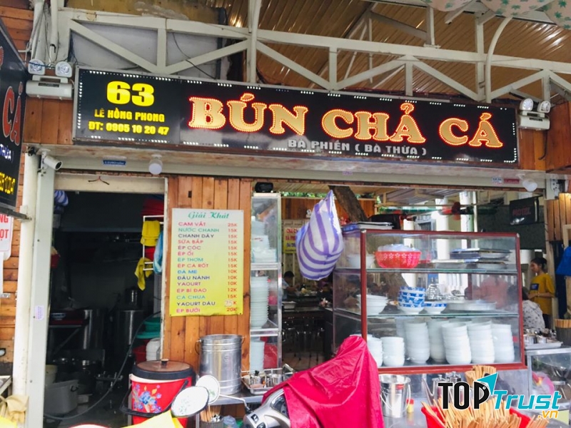 Bún chả cá Bà Phiến