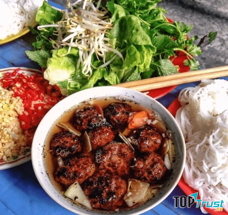 Bún chả Mai Hắc Đế