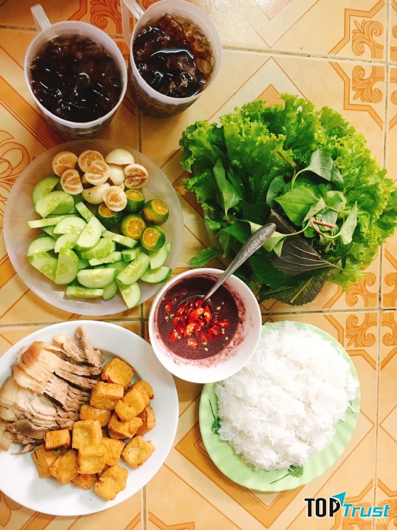 Bún Chả Quạt, Bún Chả Nem, Bún Đậu Mắm Tôm