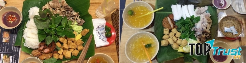 Bún đậu mắm tôm A Chảnh