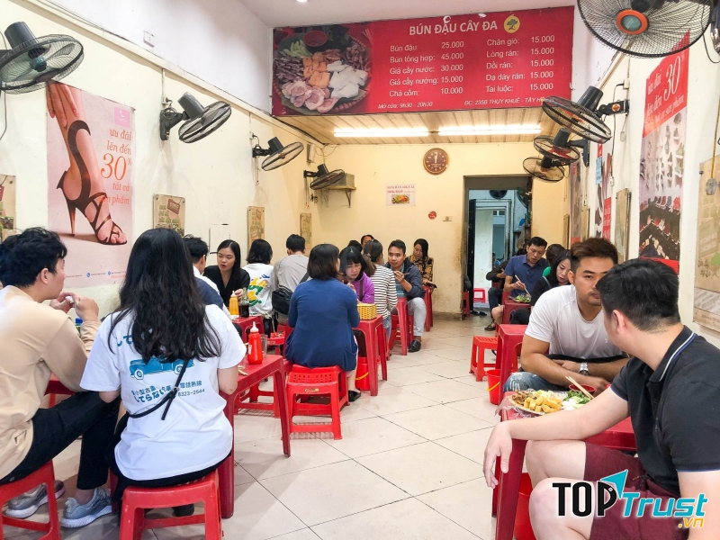 Bún đậu Cây Đa