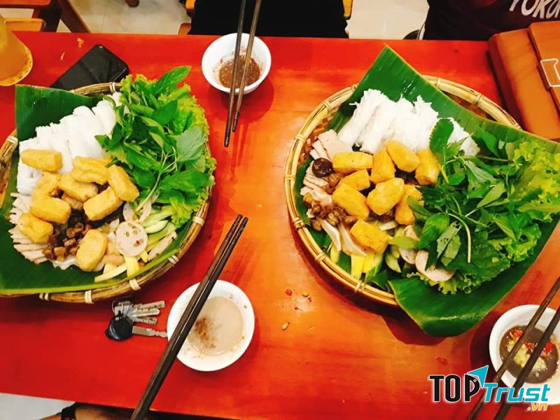 Bún đậu chị Hằng