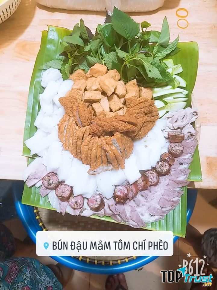 Lòng dồi rán vàng ươm