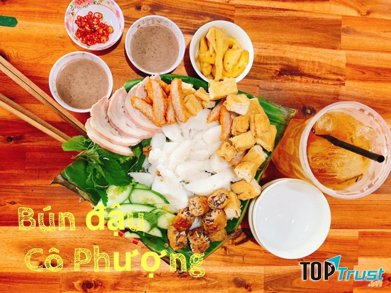 Bún đậu cô Phượng Biên Hòa