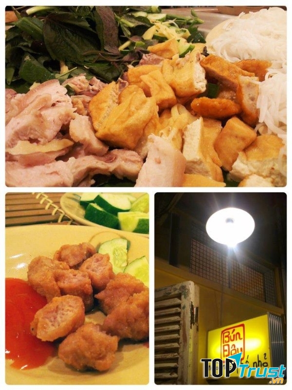 Bún đậu ngõ nhỏ phố nhỏ