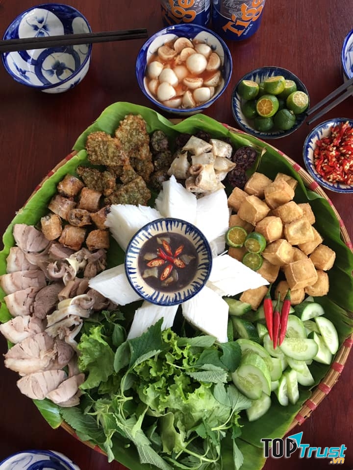 Bún đậu mắm tôm hương Bắc đậm đà