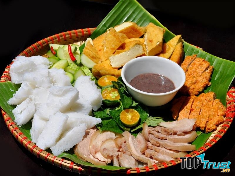 Bún đậu Lâm Bô
