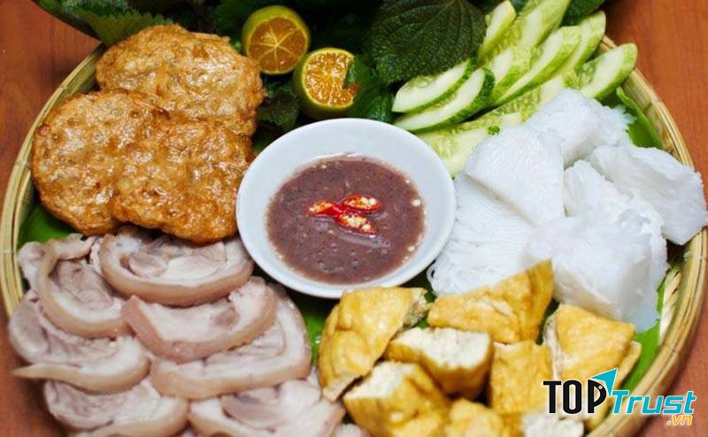 Bún đậu Lâm Bô