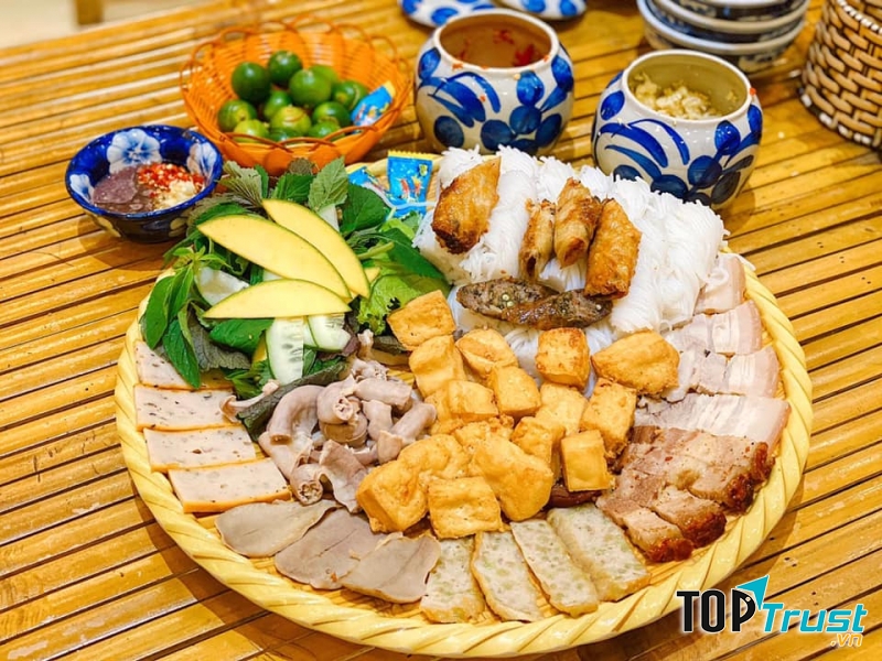 Bún đậu mắm tôm Gia Di