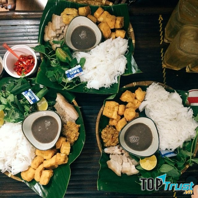 Bún Đậu Mắm Tôm Mẹt