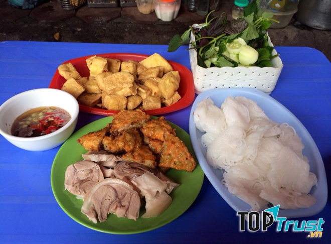 Bún đậu mắm tôm Mẹt quán