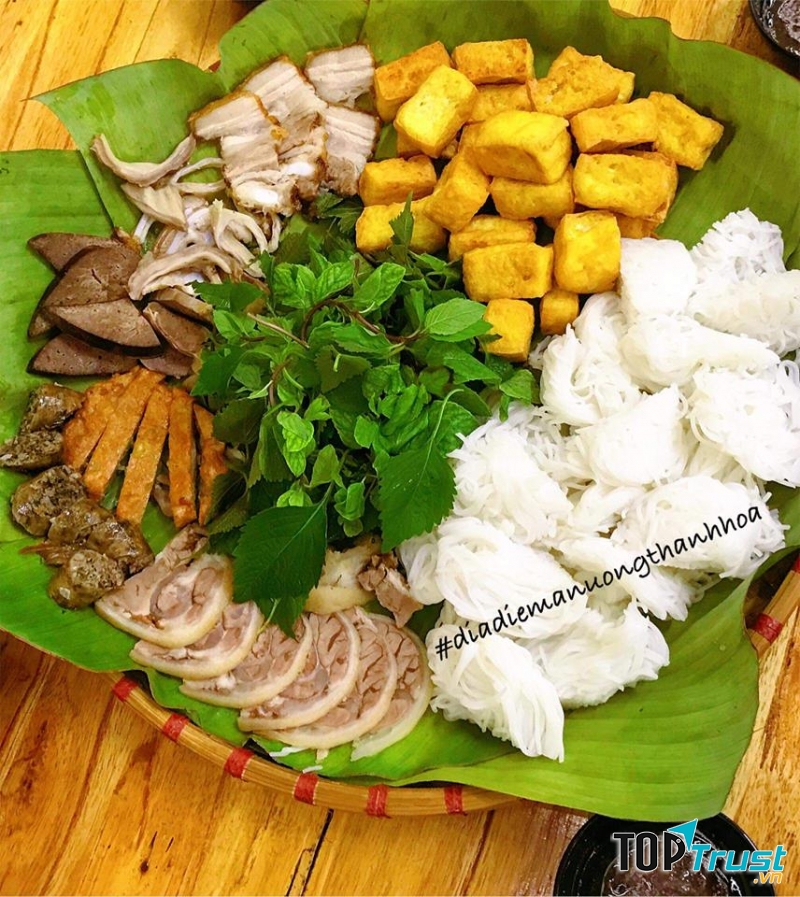 Bún Đậu Mắm Tôm - Mẹt Tá Lả Tự Chọn