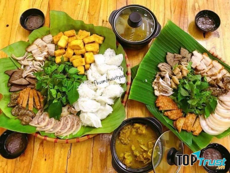 Bún Đậu Mắm Tôm - Mẹt Tá Lả Tự Chọn