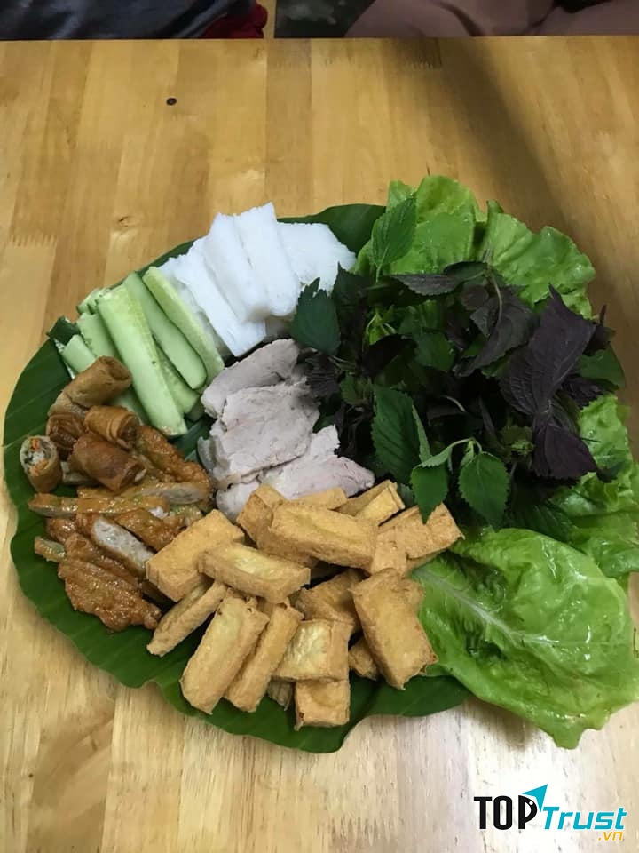 Bún đậu mắm tôm Trương Gia