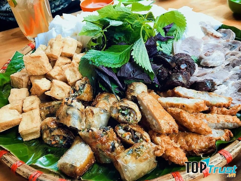 Bún đậu Minh Minh