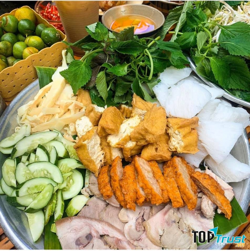 Bún đậu ngõ nhỏ phố nhỏ