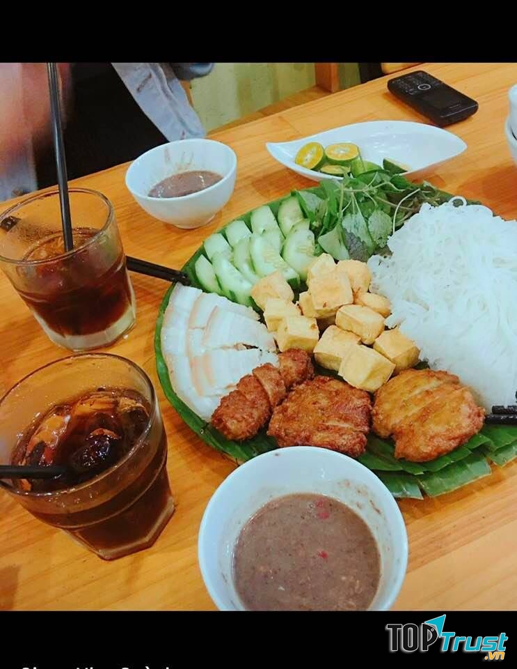 Bún đậu Tờ rí