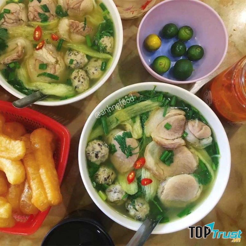 Bún dọc mùng cầu Gỗ