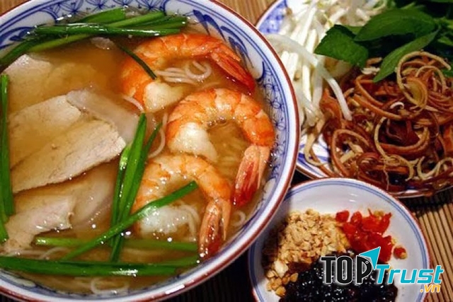 Bún gỏi dà Hậu Giang