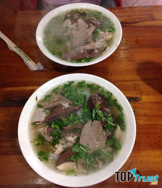 Bún lòng Văn Cao (nguồn: lozi)