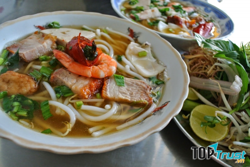 Khi ăn sẽ cảm thấy các hương vị hoà quyện