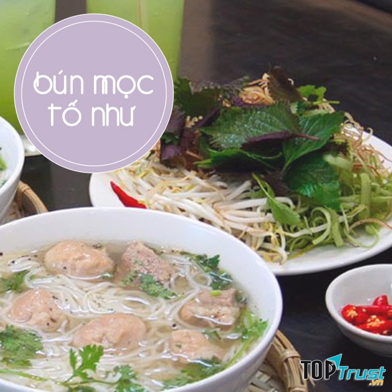 Bún mọc Tố Như