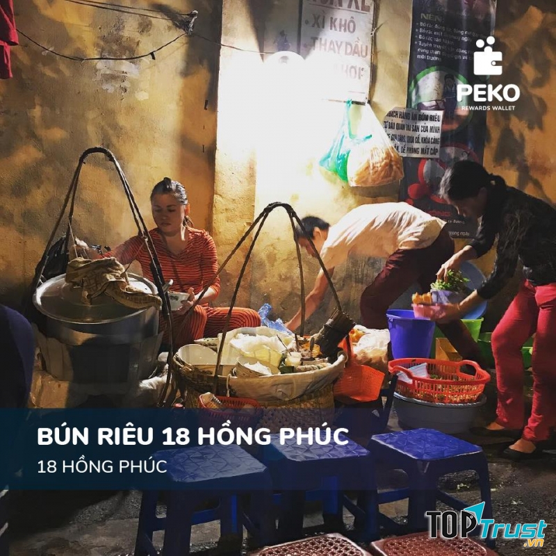 Bún riêu 18 Hồng Thúc