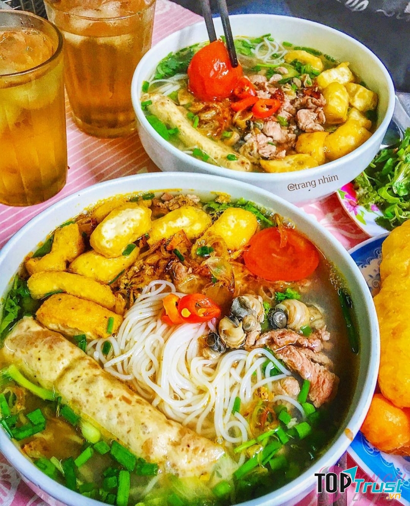 Món ăn được chuẩn bị nhanh chóng