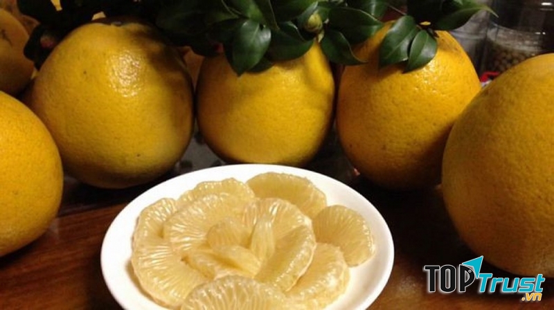 Bưởi, món tráng miệng không thể thiếu ngày Tết