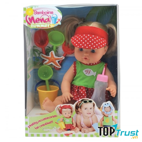 Búp Bê Bambolina Nena Đi Chơi Biển BD330