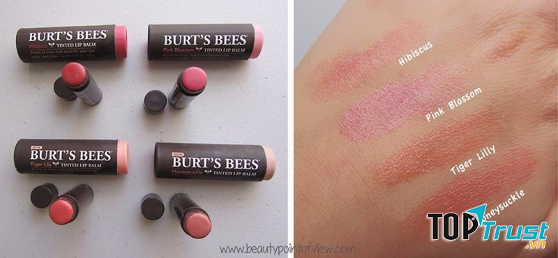 Burt's Bees Tinted  Lip Blam