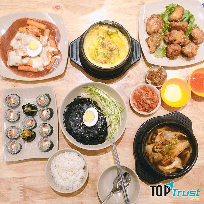 Các món ăn tại Busan Korean Food